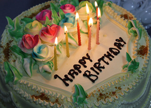 Birthday BD109 - Front Cover