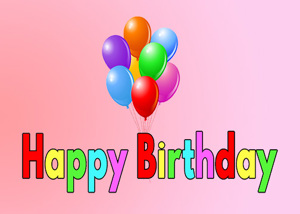 Birthday BD112 - Front Cover