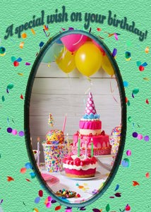 Birthday BD331 - Front Cover
