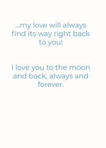 Inside: I Love You LUV332 - Inside Card