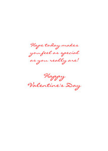 Inside: Valentine's Day VAL311 - Inside Card